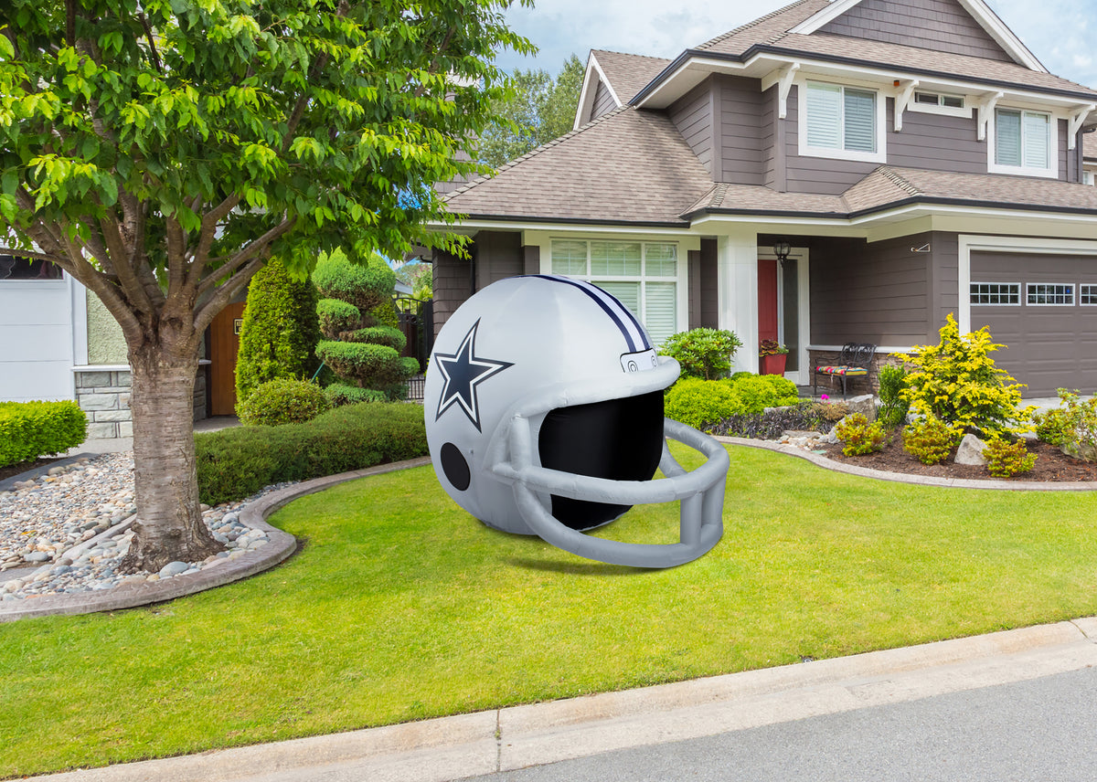 Nfl inflatable hot sale lawn helmet