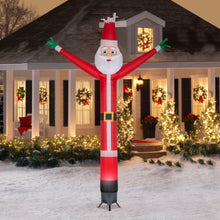 Load image into Gallery viewer, Gemmy 12' Animated Airblown Jolly Jiggler Santa w/Internal Spotlight