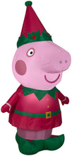 Load image into Gallery viewer, Gemmy 4' Airblown Christmas Peppa Pig