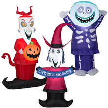 Load image into Gallery viewer, Gemmy Airbown Inflatable Halloween Lock Shock and Barrel Disney Combo Pack