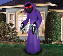 Load image into Gallery viewer, 7&#39; Inflatable Faceless Reaper - Purple
