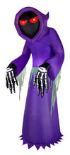 Load image into Gallery viewer, 7&#39; Inflatable Faceless Reaper - Purple
