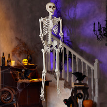 Load image into Gallery viewer, Gemmy 5ft Bone Skeleton w/Open Mouth
