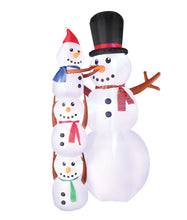 Load image into Gallery viewer, 10' Inflatable Snowmen Scene