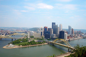 Pittsburgh Skyline Blanket