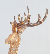 Load image into Gallery viewer, Set Of 2 UL Buck And Sleigh Sculpture