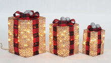 Load image into Gallery viewer, Set Of 3 UL Gift Box Sculpture