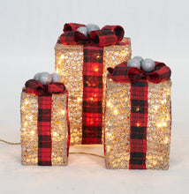 Load image into Gallery viewer, Set Of 3 UL Gift Box Sculpture