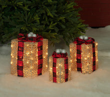 Load image into Gallery viewer, Set Of 3 UL Gift Box Sculpture