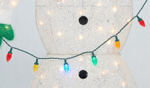 Load image into Gallery viewer, 62" UL Snowman With String Lights Sculpture