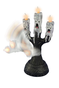 Tekky Toys Animated Ghost Candles with Faces Halloween Prop