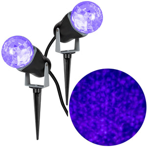 Kaleidoscope Lightshow Projection Combo Pack - Purple