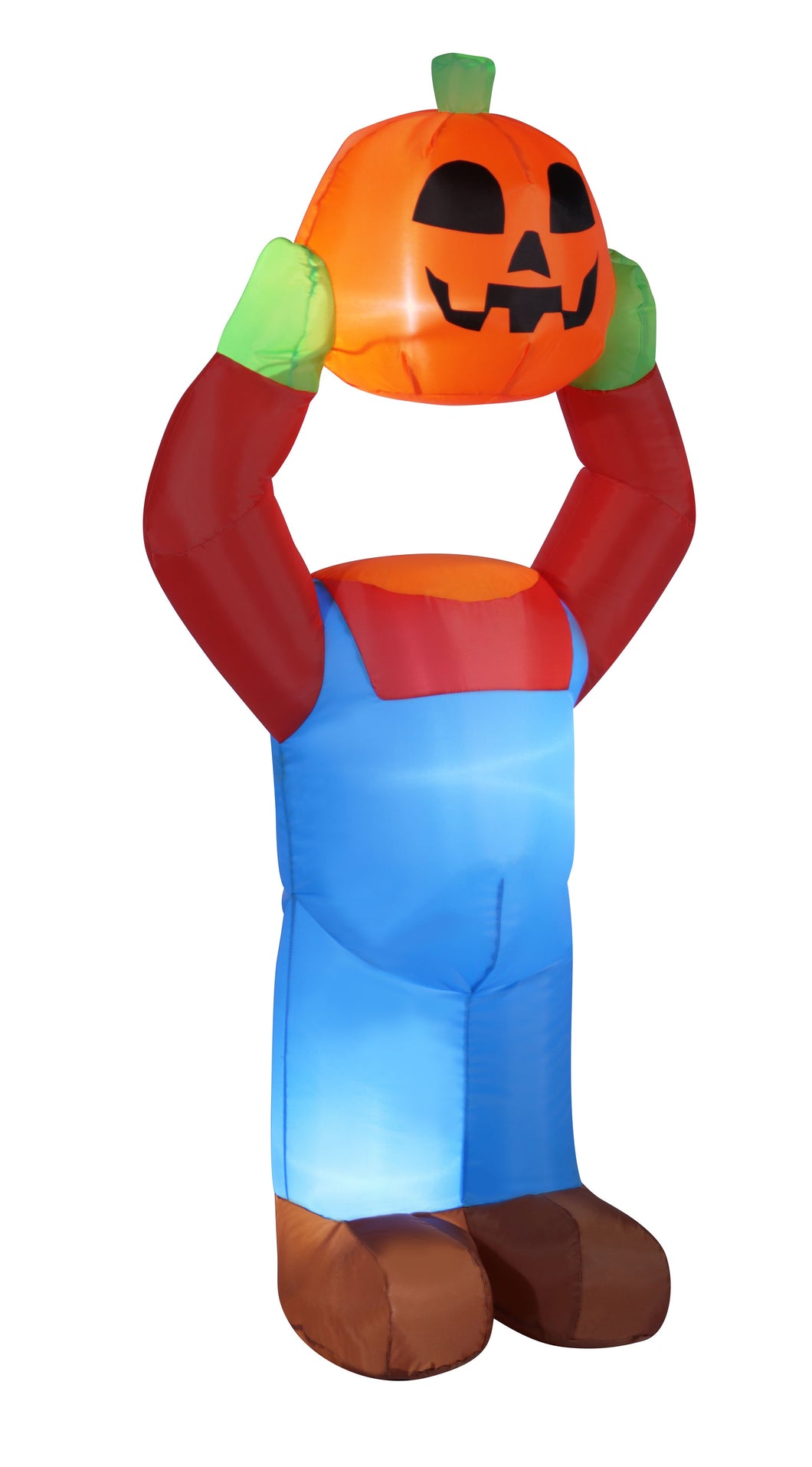 4' Inflatable Headless Pumpkin Ghoul Halloween Inflatable