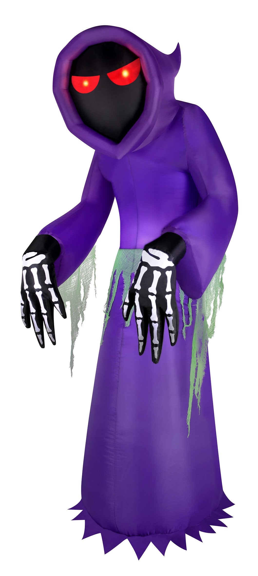 7' Inflatable Faceless Reaper - Purple