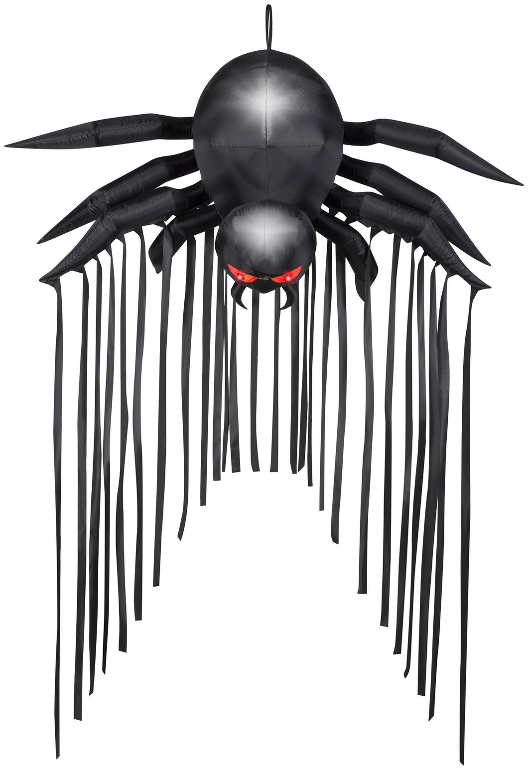 6.5' Airblown Door Archway Black Spider Halloween Inflatable
