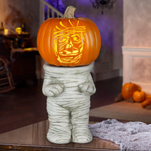 Load image into Gallery viewer, Gemmy Pumpkin Stand Mummy
