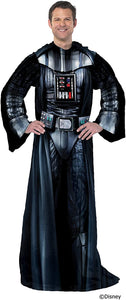 Disney's Star Wars "Being Darth Vader" Adult Comfy Throw Blanket with Sleeves