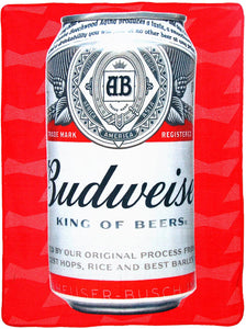 Budweiser "Cold Can" Micro Raschel Throw Blanket, 46" x 60" Multi Color
