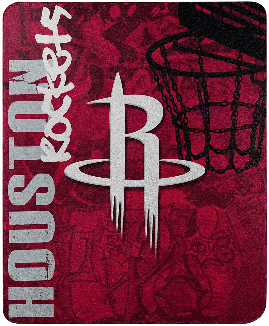 Rockets Printed Fleece Throw, 50-inch by 60-inch