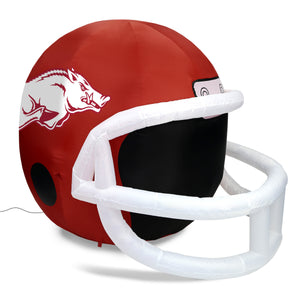 4' NCAA Arkansas Team Inflatable Football Helmet