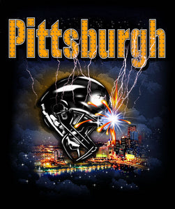 Pittsburgh Helmet Blanket