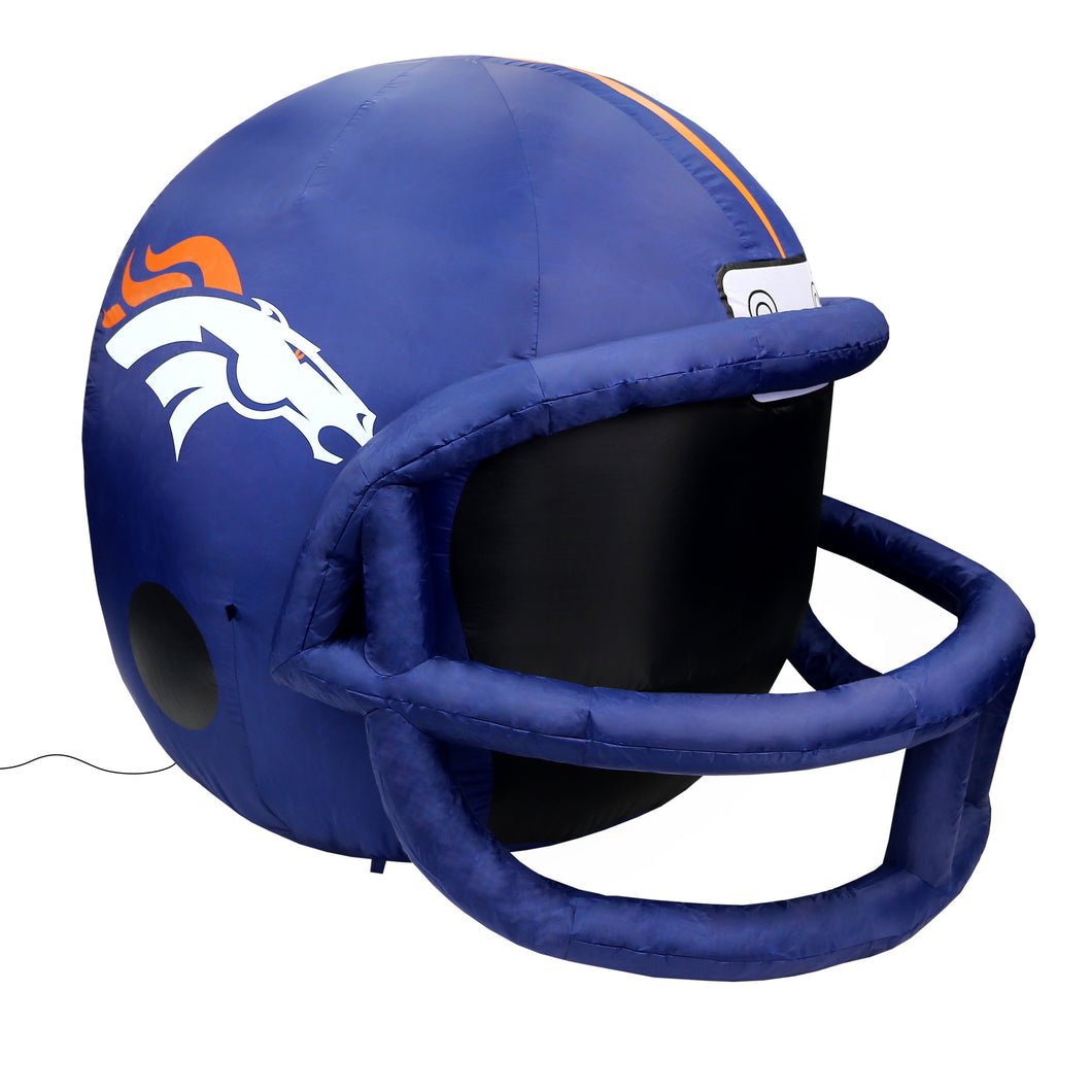 4' NFL Denver Broncos Team Inflatable Football Helmet