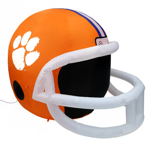 4' NCAA Clemson Tigers Team Inflatable Football Helmet