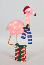 Load image into Gallery viewer, 32&quot; UL Plush Flamingo Sculpture
