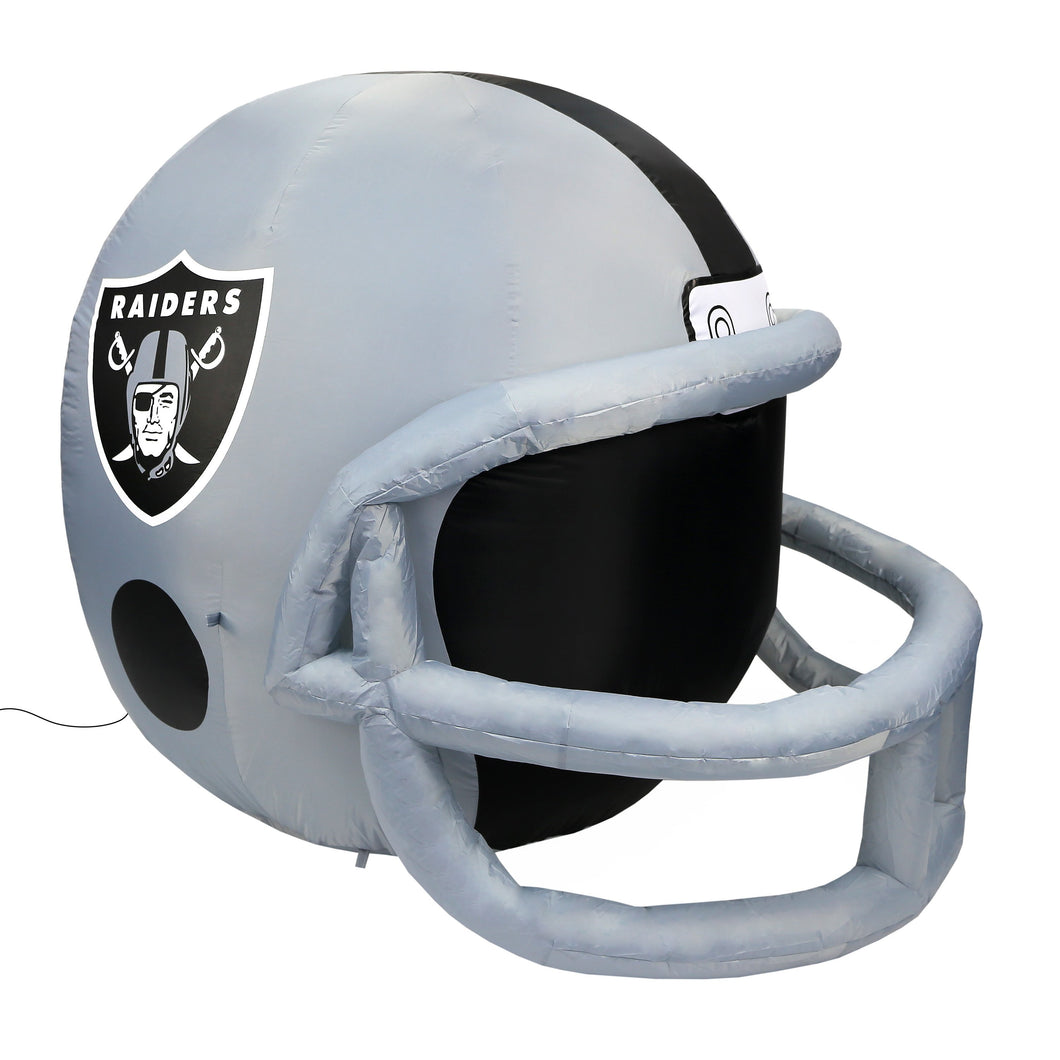 4' NFL Oakland Raiders Team Inflatable Football Helmet