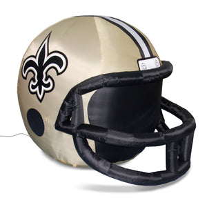 4' NFL New Orleans Saints Team Inflatable Football Helmet