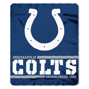 Colts Splitwide Fleece Throw