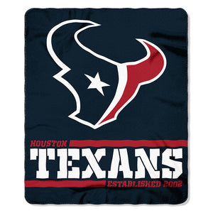 Texans Splitwide Fleece Throw