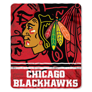 Chicago Blackhawks Fleece Blanket